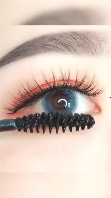 假睫毛浓密欧美教程视频,打造电眼女神的秘密武器