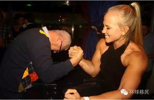 欧美女掰手腕视频,一场力量与技巧的视觉盛宴