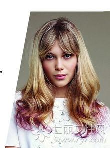 欧美长发染色头发视频